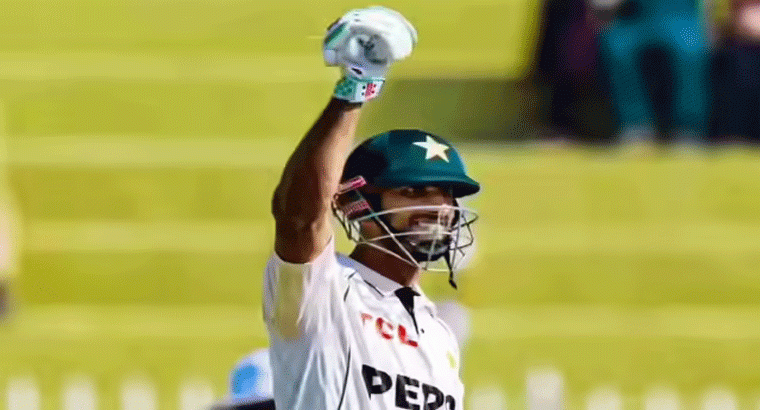 అత్యంత వేగంగా డబుల్ సెంచరీ చేసిన కెప్టెన్‌గా....పాకిస్తాన్ టెస్ట్ కెప్టెన్ షాన్ మసూద్