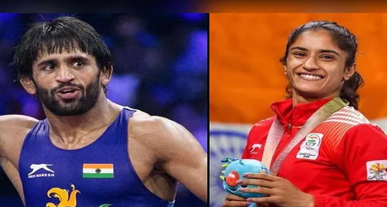 ఆసియా గేమ్స్‌కు బజరంగ్ పూనియా, వినేశ్ ఫోగట్
