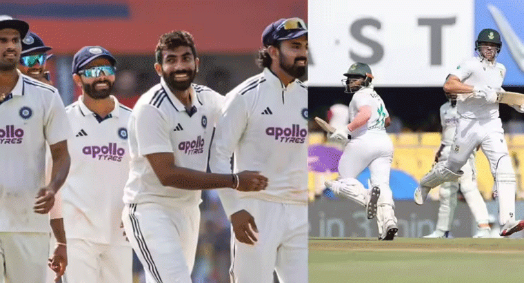 గువహటిలో తొలి రోజు దక్షిణాఫ్రికాదే పైచేయి!