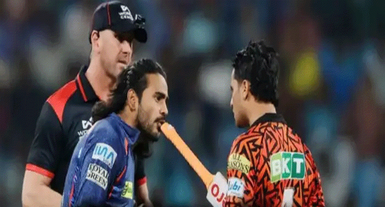 అభిషేక్ శర్మ,,, దిగ్వేష్ రాథీ డిష్యుం డిష్యుం