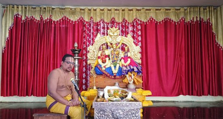 కన్నుల పండుగగా సీతారాముల నిత్యకళ్యాణం
