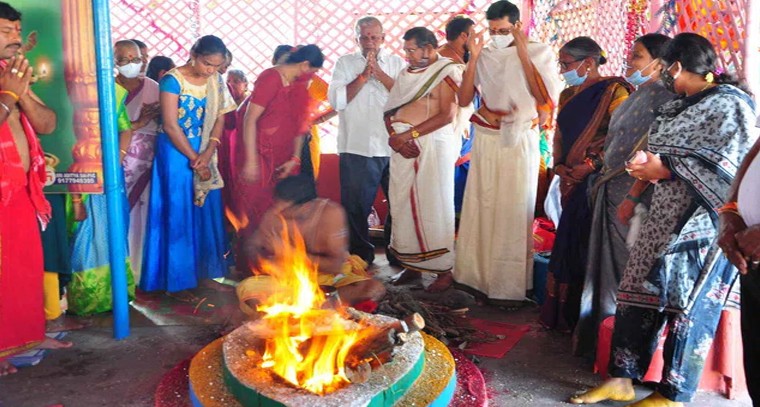 నేడు పెద్దమ్మతల్లి ఆలయంలో రుద్రహోమం
