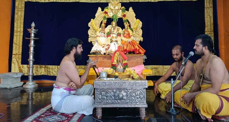 వైభవంగా సీతారాముల నిత్యకళ్యాణం
