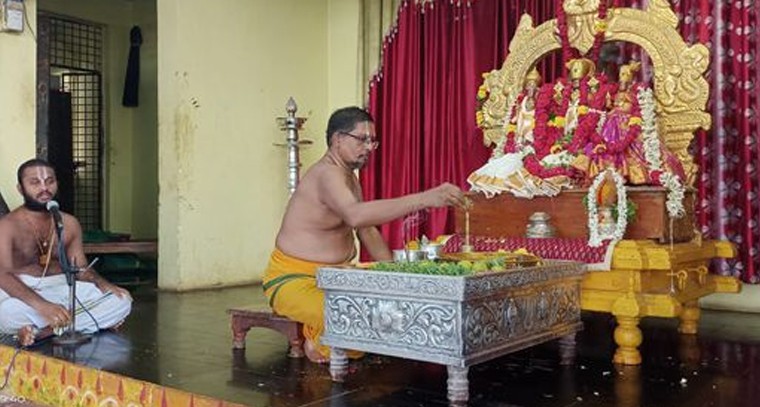 కన్నుల పండుగగా సీతారాముల నిత్యకళ్యాణం
