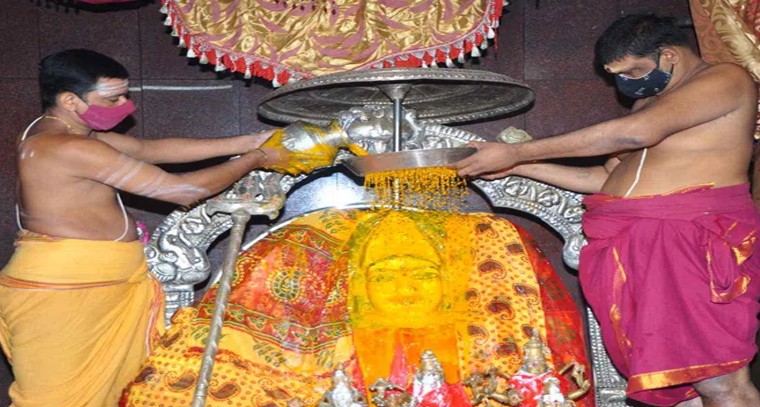 నేడు పెద్దమ్మతల్లికి పంచామృతాభిషేకం
