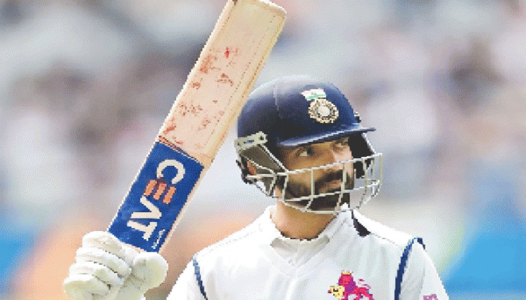 అద్భుత బ్యాటింగ్ తో ఆకట్టుకున్న అజింక్య రహానె