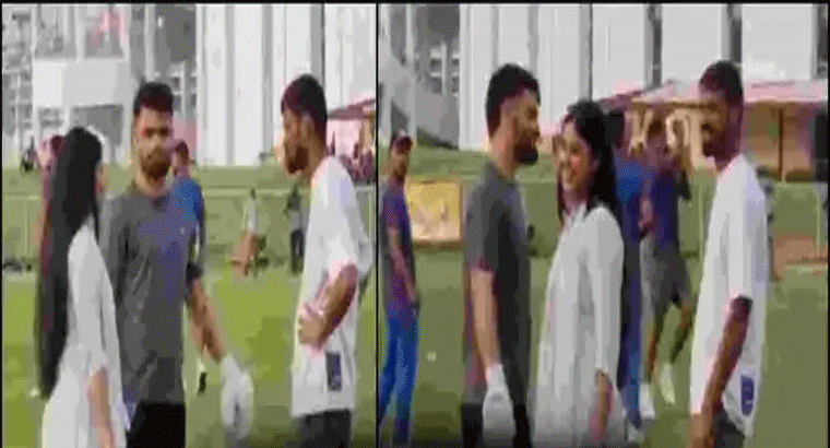 రింకూ సింగ్‌ను గ్రౌండ్‌లో కలిసిన కాబోయే భార్య ప్రియా సరోజ్‌