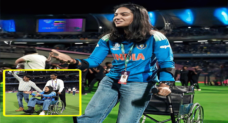 వీల్ ఛైర్‌లో వచ్చి,,,ప్రతీకా రావల్ విన్నింగ్ మూమెంట్ సెలబ్రేషన్స్