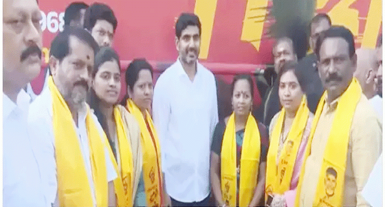 మొన్న వైసీపీకి రాజీనామా.. ఇవాళ లోకేష్ సమక్షంలో టీడీపీలో చేరిన నేతలు