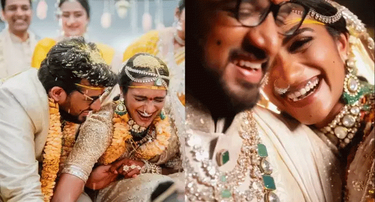 వెంకటసాయి దత్తతో పీవీ సింధు పెళ్లి,,,పెళ్లి ఫొటోలను షేర్‌ చేసిన పీవీ సింధు