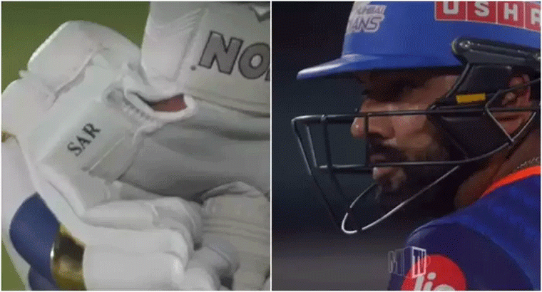 రోహిత్ శర్మ గ్లౌజ్‌లపై ఎస్ఏఆర్ లెటర్స్,,,భార్య, పిల్లల పేర్లను గ్లౌజ్‌పై వేసుకున్న హిట్ మ్యాన్