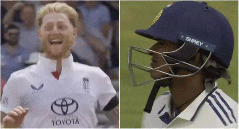 బెన్ స్టోక్స్ వ్యూహం.. సాయి సుదర్శన్ డకౌట్