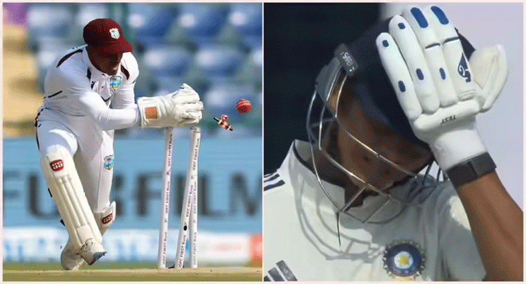 177 రన్స్ చేసి రనౌట్‌,,,,డబుల్ సెంచరీ మిస్ చేసుకున్న జైశ్వాల్