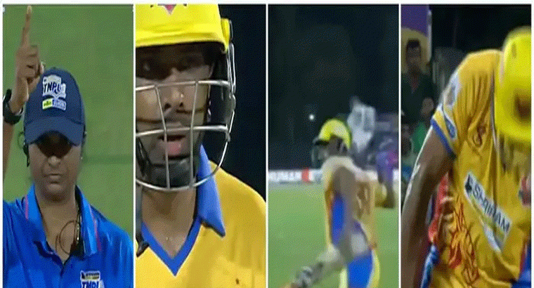 గ్లౌవ్స్ విసిరేసి, బ్యాట్‌తో కొట్టి..లేడీ అంపైర్‌తో మైదానంలోనే అశ్విన్ గొడవ