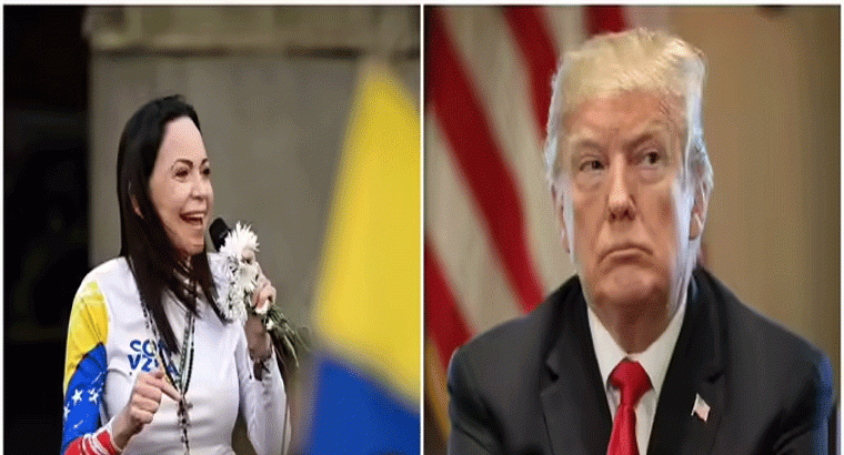 ట్రంప్‌కు నోబెల్ శాంతి బహుమతి ఆఫర్ చేసిన మచాడో