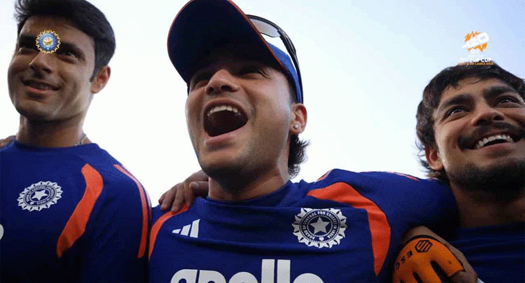 ఫామ్ లేకపోయినా ఫుల్ ఎనర్జీ! అభిషేక్ స్పీచ్‌కు గంభీర్ నవ్వులు