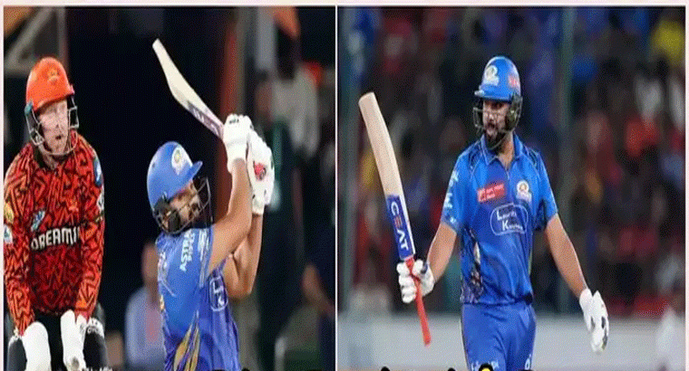 టీ20 క్రికెట్‌లో 12,000 రన్స్ పూర్తి చేసుకున్న రోహిత్,,,సన్ రైజర్స్‌తో మ్యాచులో హాఫ్ సెంచరీతో రికార్డు