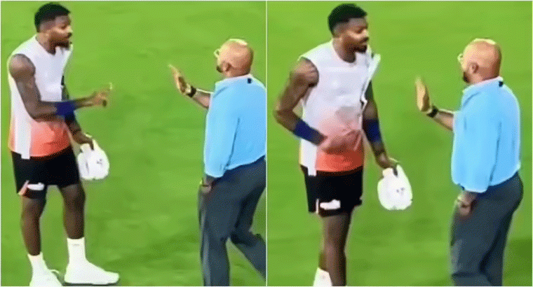 హార్దిక్ పాండ్యా - మురళీ కార్తిక్ మధ్య హీటెడ్ మూమెంట్