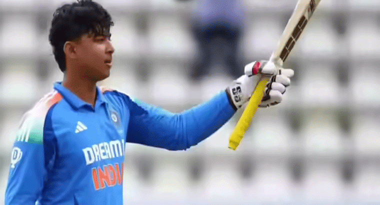 సిక్సులతో విరుచుకుపడ్డ వైభవ్ సూర్యవంశీ..,,,మళ్లీ సెంచరీ బాదిన టీనేజ్ సెన్సేషన్