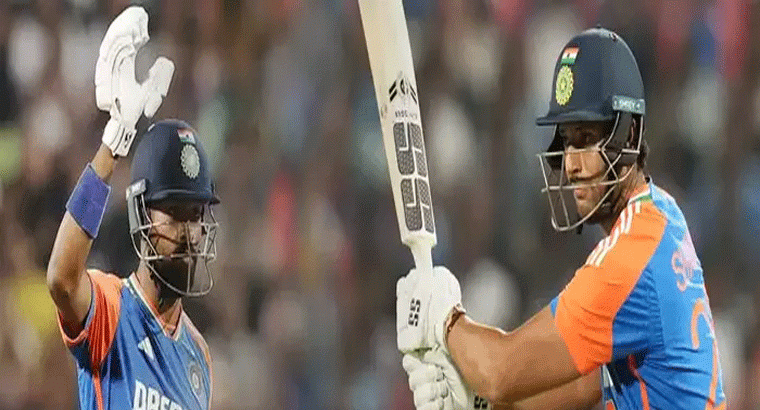 4వ టీ20లో ఇంగ్లాండ్‌ ముందు భారీ లక్ష్యం,,,శివమ్ దూబే, హార్దిక్ పాండ్యా సూపర్ ఇన్నింగ్స్.