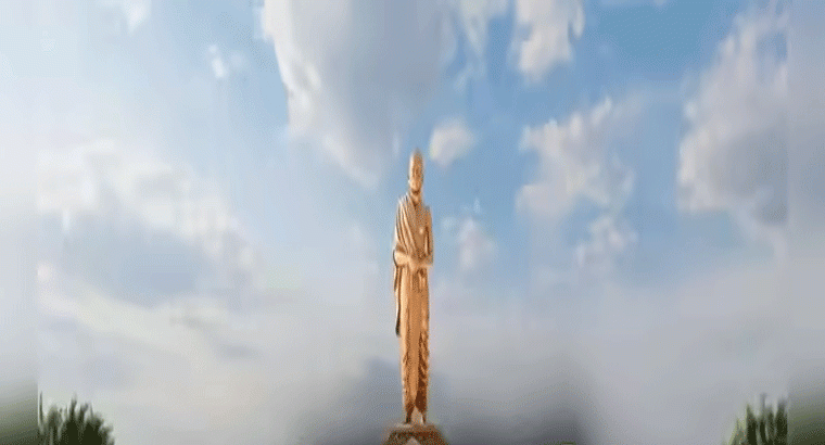 అమరావతిలో పొట్టి శ్రీరాములు 58 అడుగుల విగ్రహం