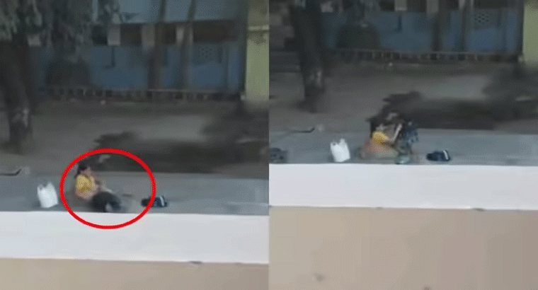 కాలుతో తొక్కుతూ.. నర్సరీ చదువుతున్న చిన్నారిపై ఆయా పాశవిక దాడి