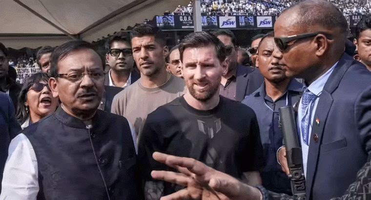 మెస్సీ ఈవెంట్‌లో గందరగోళం.. విచారణకు ఆదేశించడంతో క్రీడా శాఖ మంత్రి రాజీనామా