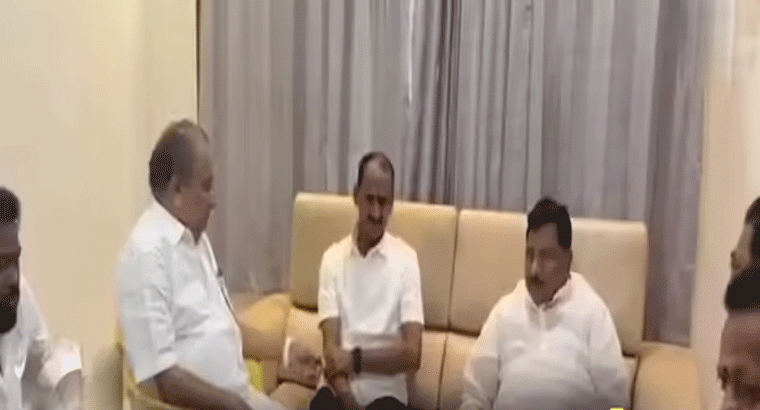 టీడీపీ సీనియర్ లీడర్ చినరాజప్పతో ముద్రగడ భేటీ