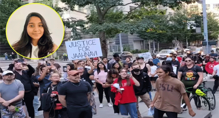 జాహ్నవి కందుల తల్లి గొప్ప మనసు.. పరిహారంలో ఎక్కువ భాగం నార్త్‌ఈస్ట్రన్‌ యూనివర్సిటీకి  విరాళం