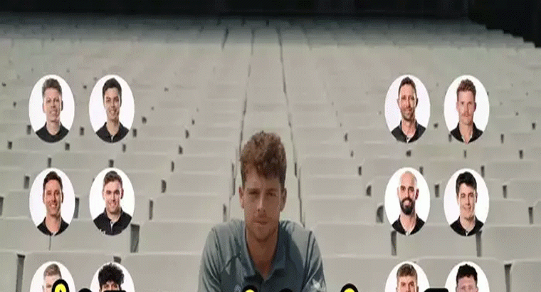 వినూత్న రీతిలో ఛాంపియన్స్ ట్రోఫీకి జట్టును ప్రకటించిన కివీస్