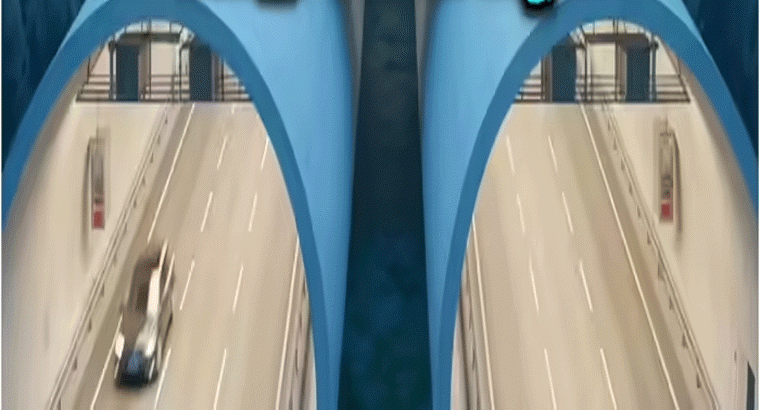 సముద్రం కింద 1286 అడుగుల్లో నిర్మాణం,,,,,ప్రపంచంలోనే లోతైన రోడ్ టన్నెల్