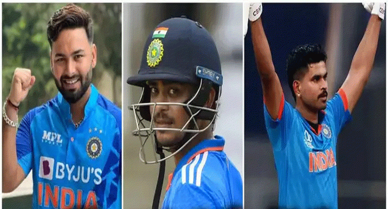 పంత్, అయ్యర్, కిషాన్‌లకు జాక్‌పాట్.. తెలుగు క్రికెటర్‌కు షాక్