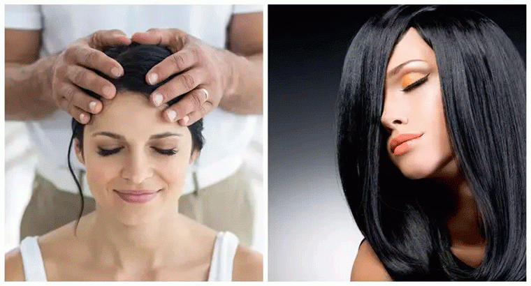 బ్లాక్ కలర్ లేకుండానే జుట్టుని నల్లగా మార్చే ఆయిల్