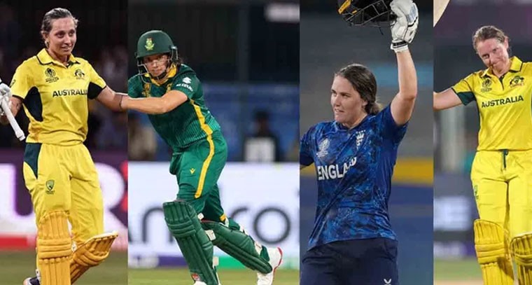 వన్డే ప్రపంచకప్‌లో మహిళా క్రికెటర్ల శతకాల హోరు