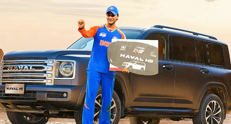 ఆసియా కప్ విజేత అభిషేక్ శర్మకు ఘన బహుమతి: హవెల్ H9 SUV గిఫ్ట్!
