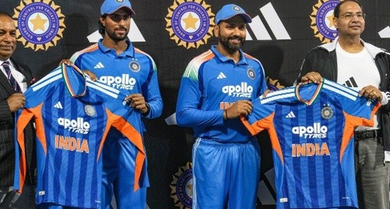 T20I World Cup 2026 కోసం భారత్ జెర్సీ ఎలా ఉందంటే..?