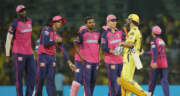 క్రికెట్ డ్రామా: RR vs CSK బంతి హిట్‌తో హవా మారింది