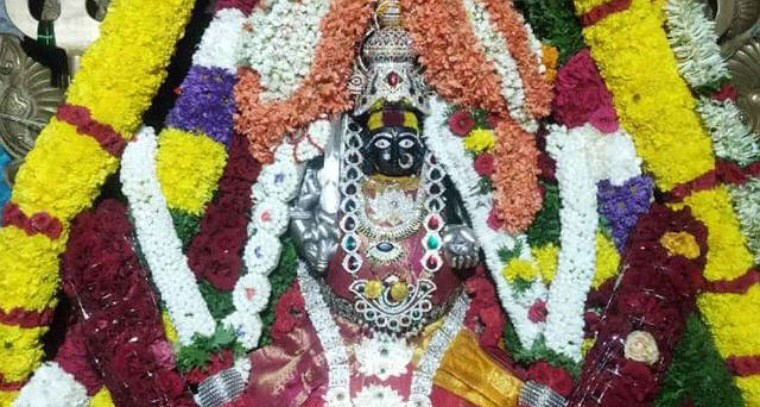 గంగమ్మ నామస్మరణతో మార్మోగిన బోయకొండ