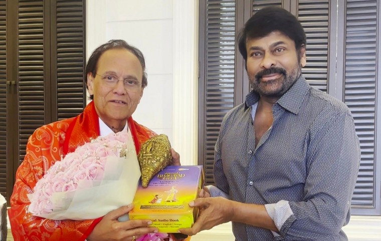 ప్రముఖ కేన్సర్ వైద్య నిపుణుడు నోరి దత్తాత్రేయుడితో మెగాస్టార్ చిరంజీవి భేటీ