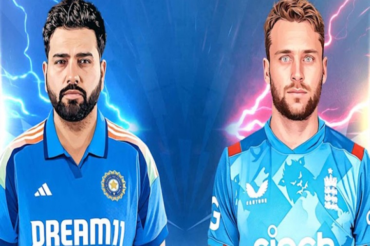 నేడు ఇండియా vs  ఇంగ్లాండ్ 3వ ODI.. క్లీన్ స్వీప్ పై కన్నేసిన ఇండియా.... 