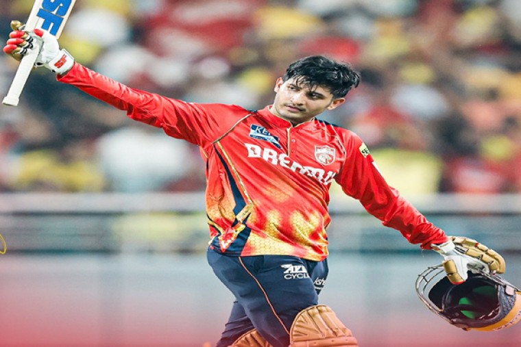 చెన్నై సూపర్ కింగ్స్ పై 'ప్రియాంష్ ఆర్య' వీరంగం.. ఏకంగా 9 సిక్సర్లు... 
