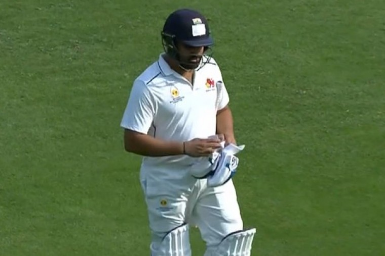 రంజీ ట్రోఫీలో కూడా నిరాశ పరిచిన రోహిత్.... 