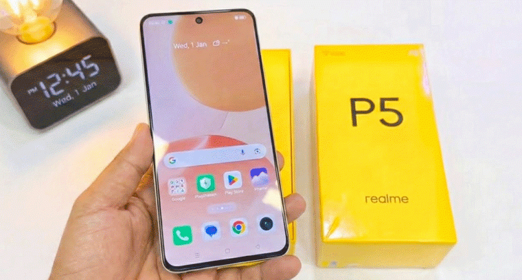 Realme P5 5G: ఒక్కసారి ఫుల్ చార్జ్ చేస్తే వారం రోజులు స్టాండ్‌బై!