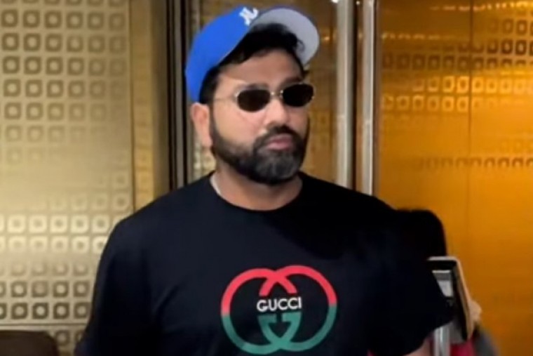 మాల్దీవ్స్ నుండి ఇండియాకి వచ్చేసిన రోహిత్ శర్మ... 