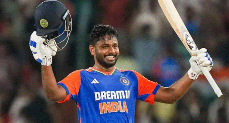 సంజు శాంసన్ హాఫ్ సెంచరీతో మెరిశాడు – ఒమన్‌కు 189 పరుగుల లక్ష్యం