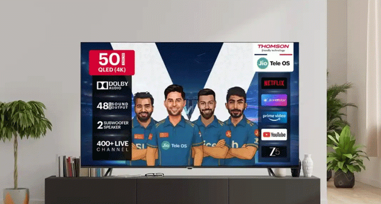 Flipkart సేల్‌లో Thomson QLED Smart TVs అతి చవక ధరల్లో