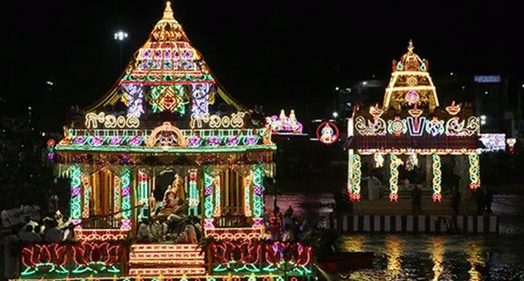 తిరుమలలో ఘనంగా ముగిసిన శ్రీవారి వార్షిక తెప్పోత్సవాలు