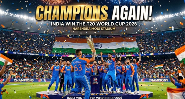 టీ20 విశ్వవిజేతగా భారత్.. దేశవ్యాప్తంగా మిన్నంటిన సంబరాలు,

