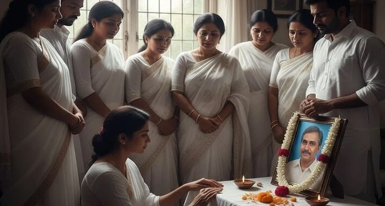 మరణ సమయంలో తెలుపు దుస్తులు.. శాంతి, స్వచ్ఛత మరియు ఆధ్యాత్మికతకు చిహ్నం

