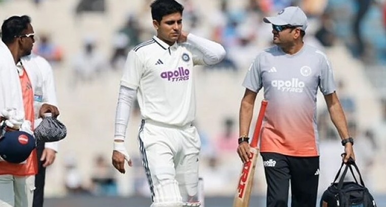 ఈడెన్ గార్డెన్స్ టెస్టులో గిల్ ఆరోగ్యం గురించి బీసీసీఐ కీలక అప్‌డేట్

